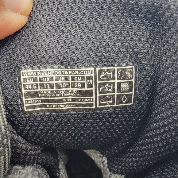 Keen Ridge Flex Mens Size 11 Brown Mid Height Waterproof Hiking Boots 1024911 - Picture 9 of 16